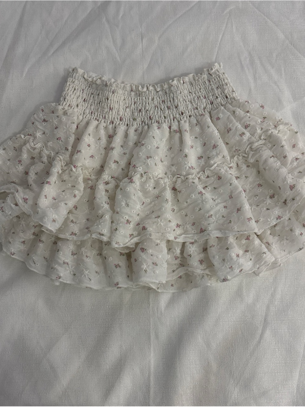 Fairy / Coquette Ruffle Mini Skirt